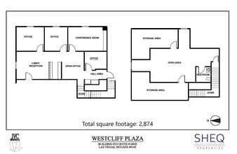 401 N Buffalo Dr, Las Vegas, NV à louer Plan de site– Image 1 sur 1