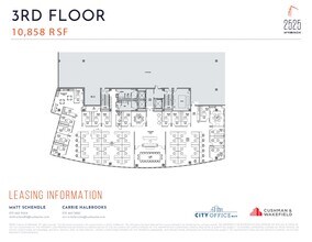 2525 McKinnon St, Dallas, TX à louer Plan d’étage– Image 1 sur 1