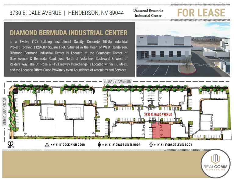 3730 E Dale Ave, Henderson, NV à louer - Photo de l’immeuble – Image 2 sur 5