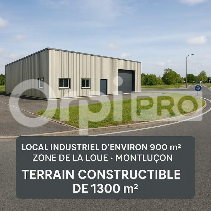 Local d'activités dans Montluçon à vendre Photo de l’immeuble– Image 1 sur 2