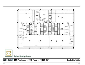 100 Peachtree St NW, Atlanta, GA à louer Photo de l’immeuble– Image 1 sur 1