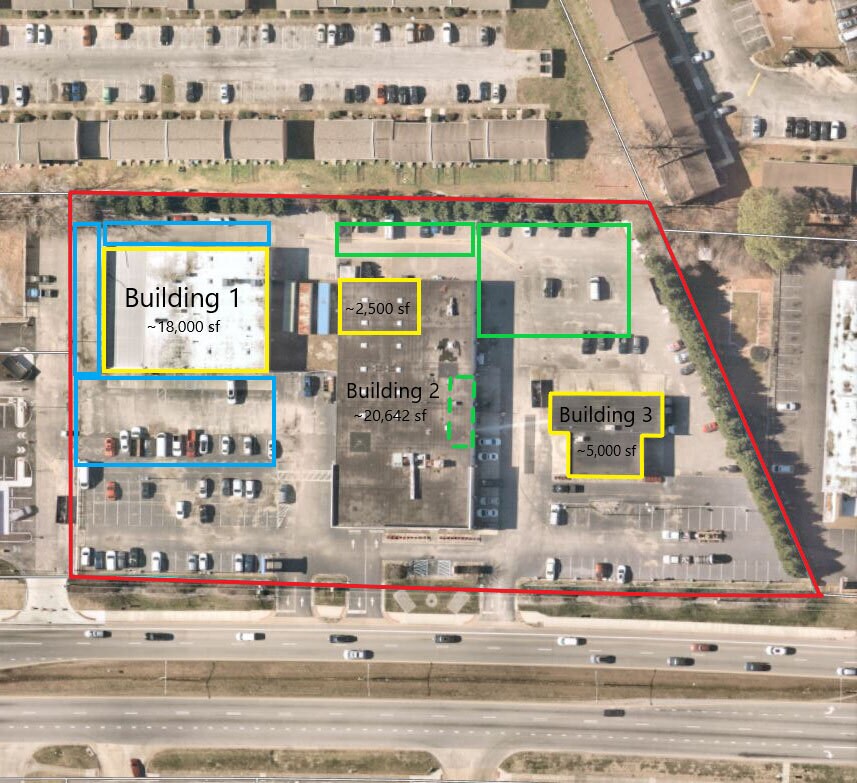 975 J Clyde Morris Blvd, Newport News, VA à louer Plan de site– Image 1 sur 1