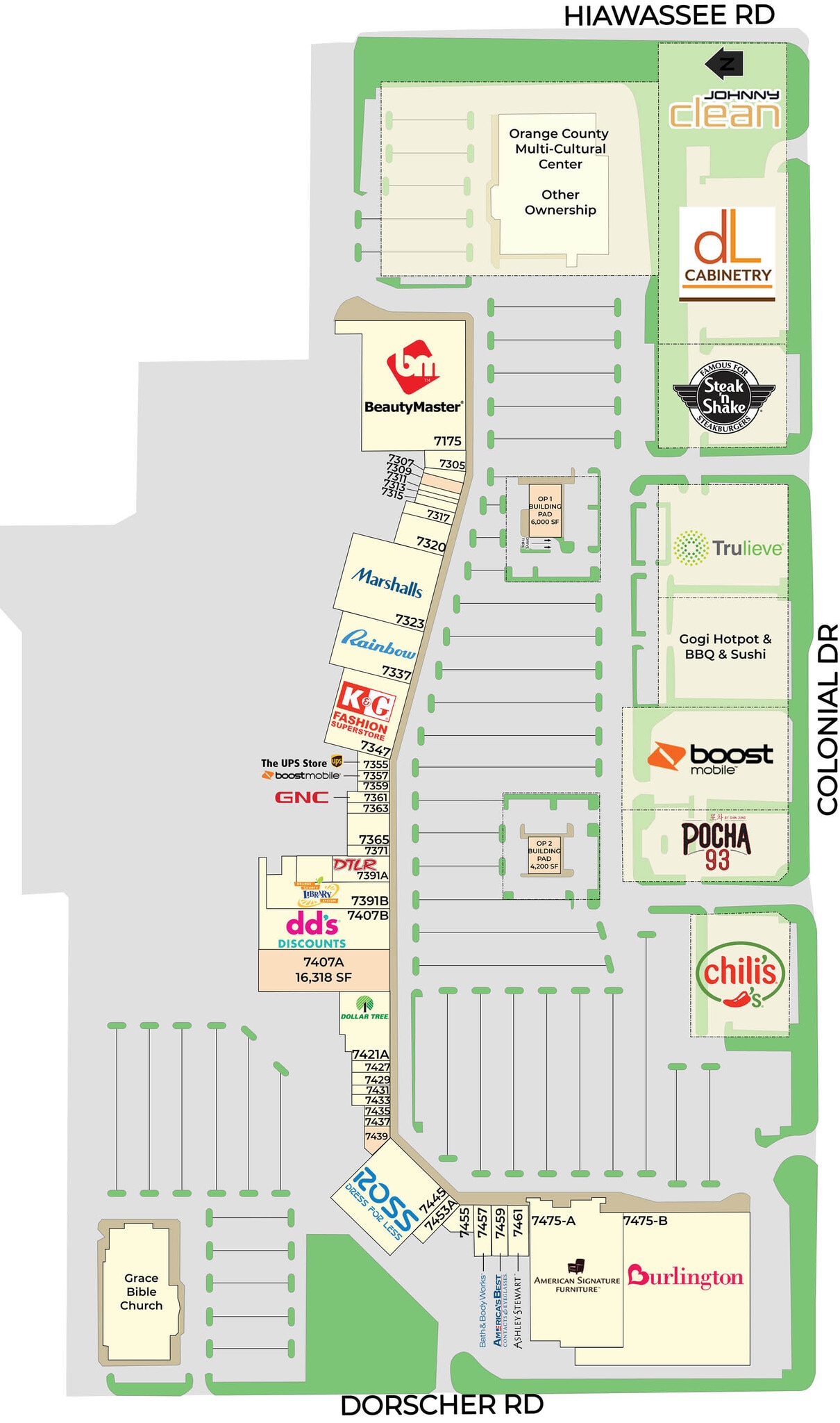 7149-7475 W Colonial Dr, Orlando, FL à louer Photo intérieure– Image 1 sur 1