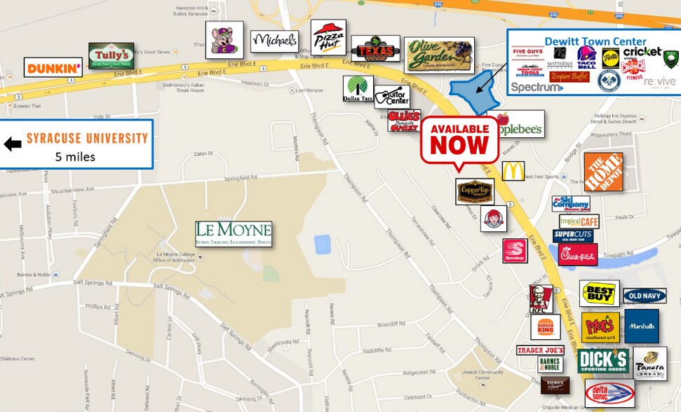 3180 Erie Blvd E, De Witt, NY à louer - Photo de l’immeuble – Image 3 sur 4