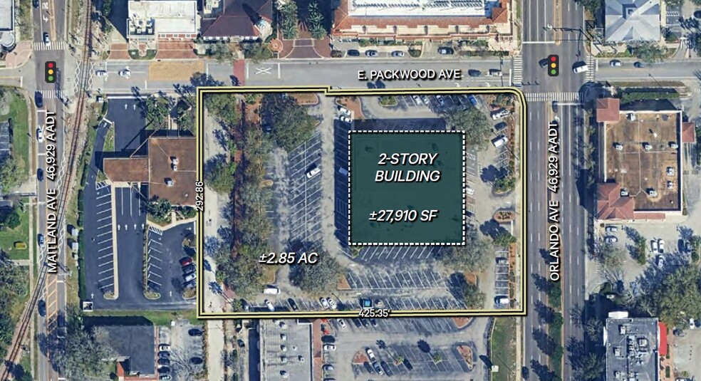 301 S Orlando Ave, Maitland, FL à vendre - Aérien – Image 2 sur 3