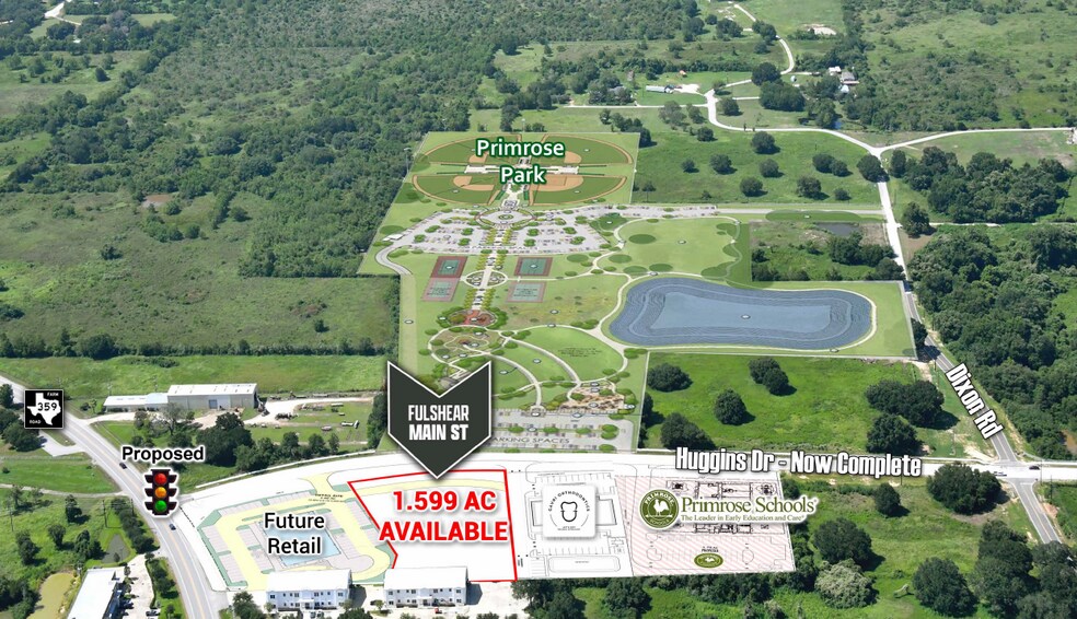 FM 359 & Huggins dr, Fulshear, TX à vendre - Photo de l’immeuble – Image 3 sur 4