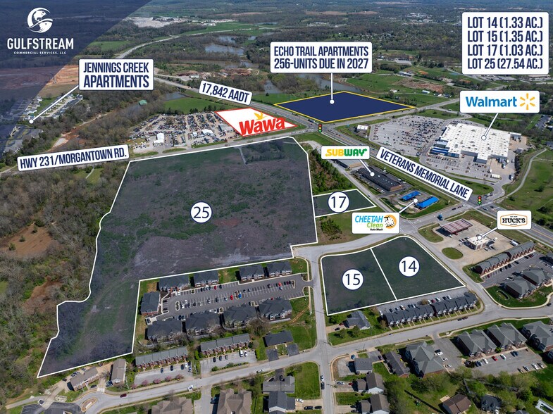 575 Seymour Dr, Bowling Green, KY à vendre - Aérien – Image 2 sur 3