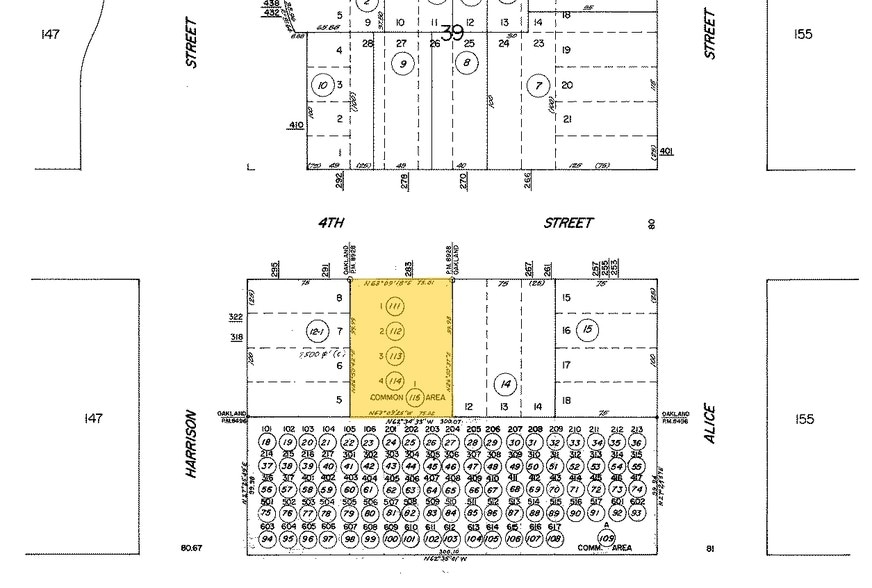 283 4th St, Oakland, CA à vendre - Plan cadastral – Image 2 sur 43