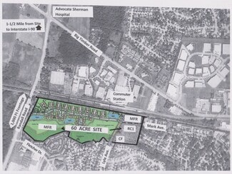 Plus de détails pour Randall Road, Elgin, IL - Terrain à vendre