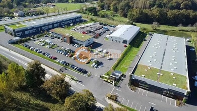 Salleboeuf - VUE AÉRIENNE vue de carte