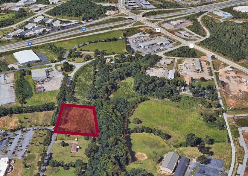 2961 E Phillips Rd, Greer, SC à vendre - Aérien – Image 2 sur 3