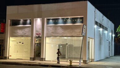 7449-7451 Melrose Ave, Los Angeles, CA à louer Photo de l’immeuble– Image 1 sur 3