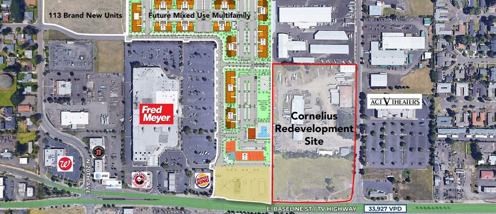 139 and 273 N. 26th Avenue, Cornelius, OR à louer - Photo de l’immeuble – Image 1 sur 2