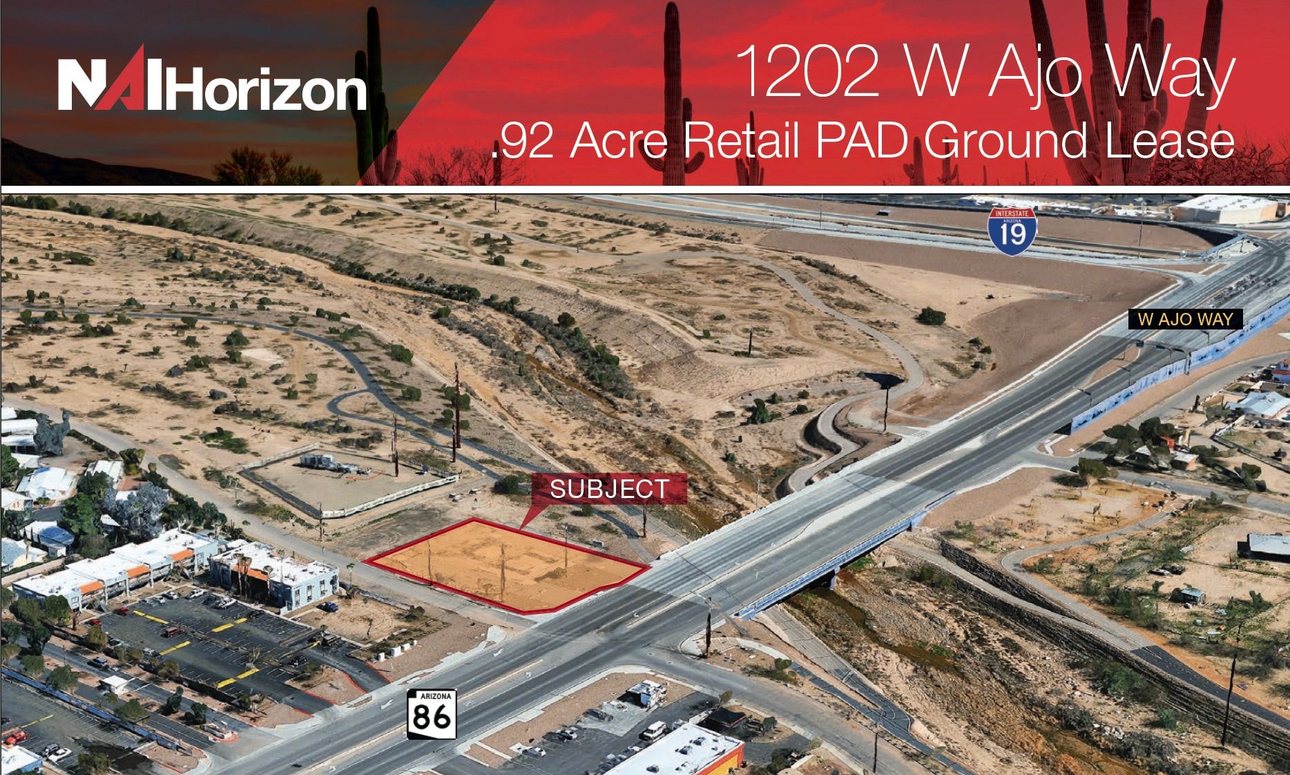 1202 W Ajo Way, Tucson, AZ à louer Aérien– Image 1 sur 7