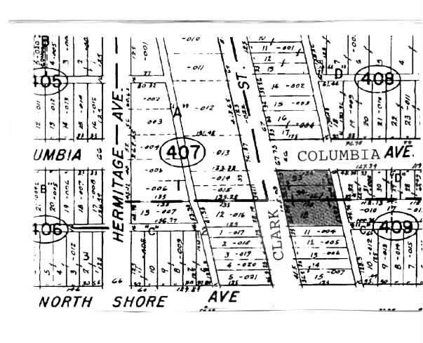 6725 N Clark St, Chicago, IL à louer - Plan cadastral – Image 2 sur 5