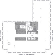 1177 Avenue Of The Americas, New York, NY à louer Plan d’étage– Image 2 sur 5