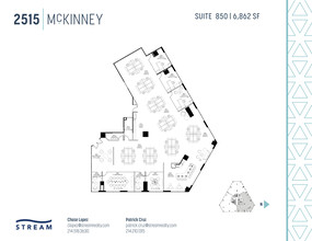 2515 McKinney Ave, Dallas, TX à louer Plan d’étage– Image 1 sur 1