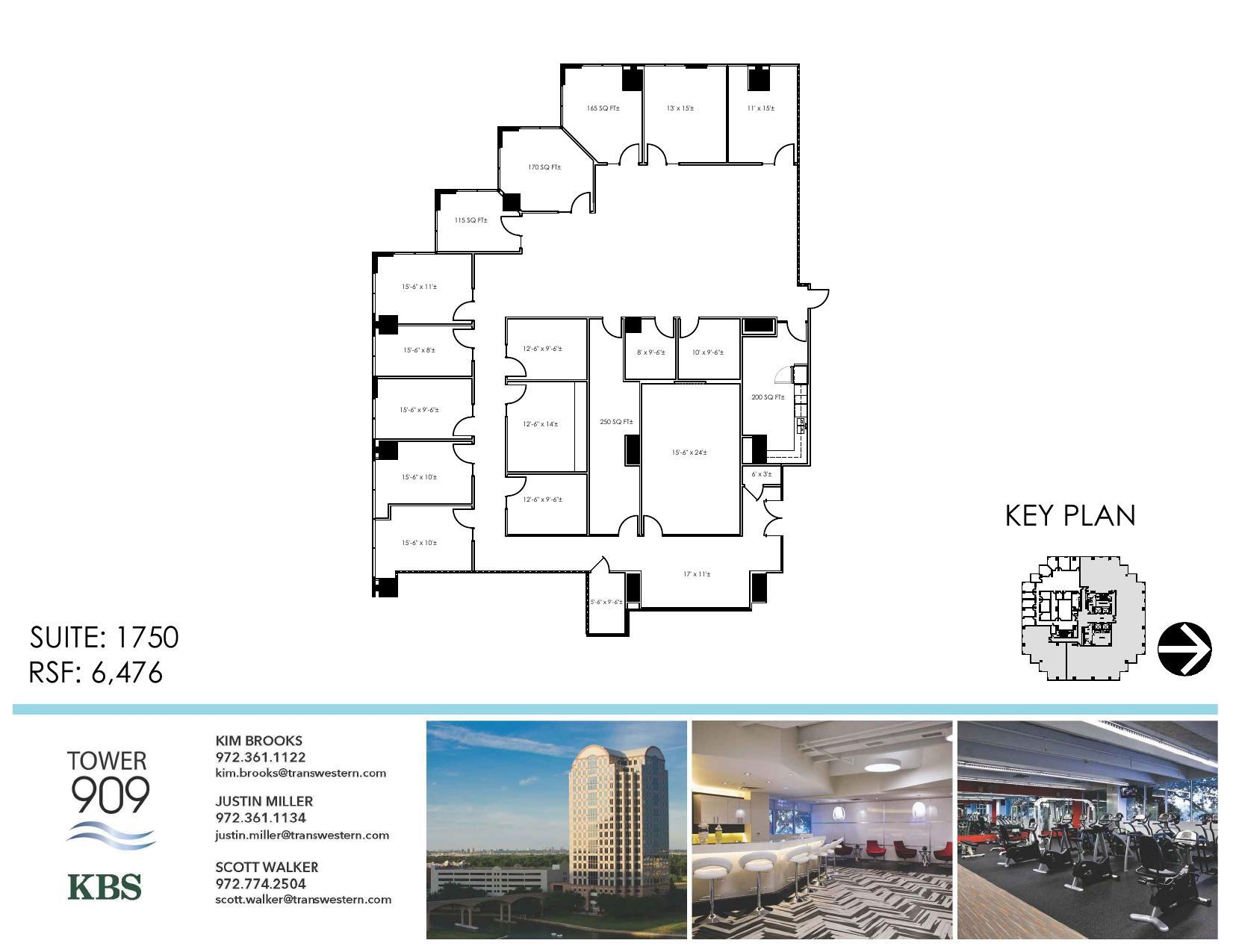 909 Lake Carolyn Pky, Irving, TX à louer Plan d’étage– Image 1 sur 1