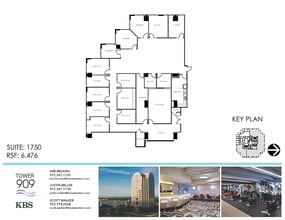 909 Lake Carolyn Pky, Irving, TX à louer Plan d’étage– Image 1 sur 1