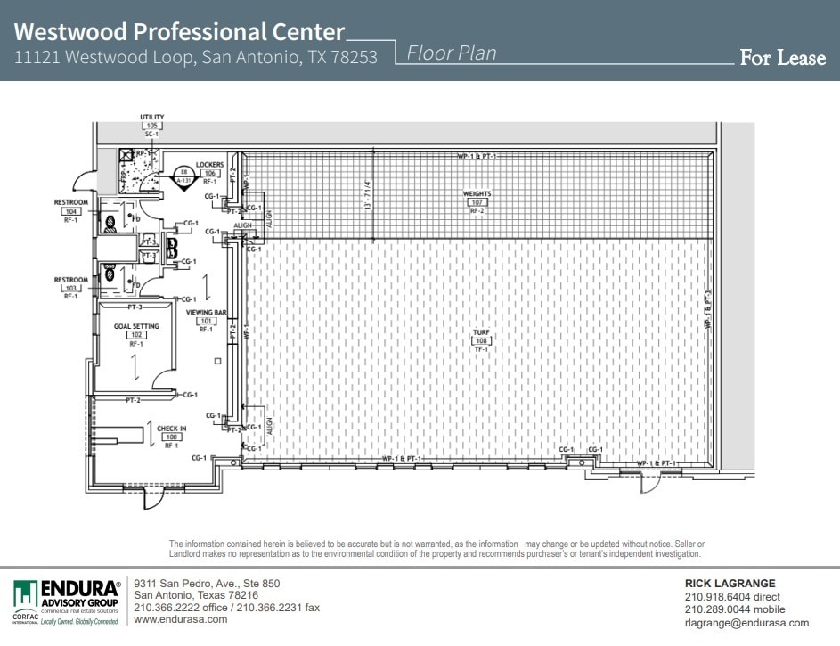 11121 Westwood Loop, San Antonio, TX à louer Plan d’étage– Image 1 sur 1
