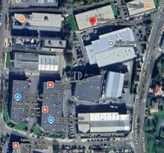 Mérignac - Vue aérienne vue de carte