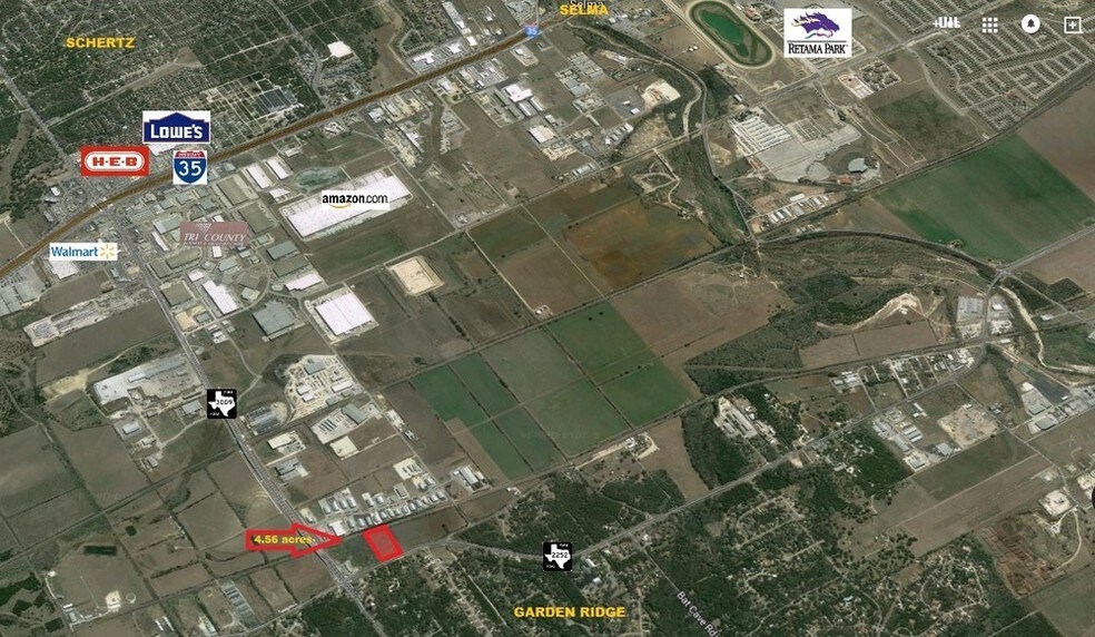 FM 2252, Garden Ridge, TX à vendre - Aérien – Image 2 sur 11