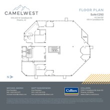 2001 W Camelback Rd, Phoenix, AZ à louer Plan d’étage– Image 1 sur 1