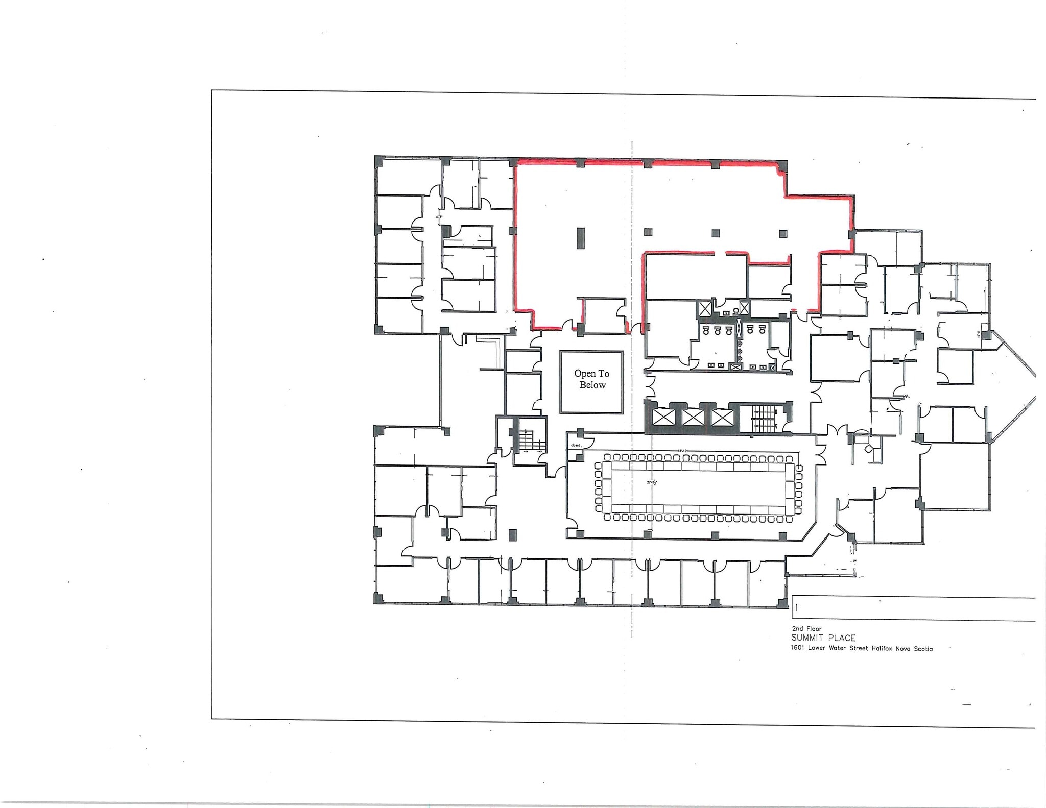 1601 Lower Water St, Halifax, NS à louer Plan d’étage– Image 1 sur 1