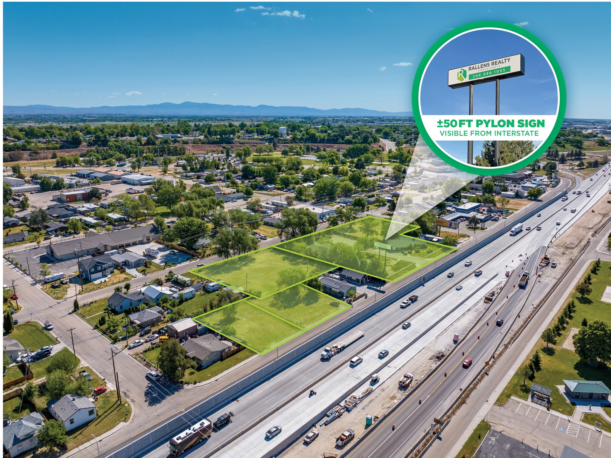 411 Hannibal St, Caldwell, ID à vendre Aérien– Image 1 sur 9