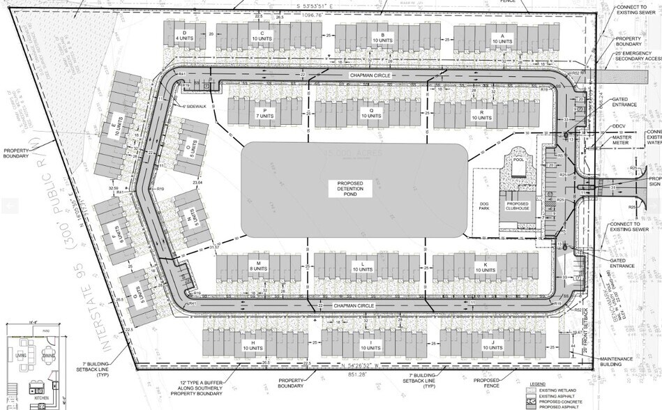 275 Harry Driggers Blvd, Brunswick, GA à vendre - Plan de site – Image 1 sur 6