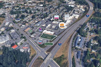 1052A Harrison Ave, Centralia, WA - Vue aérienne vue de carte