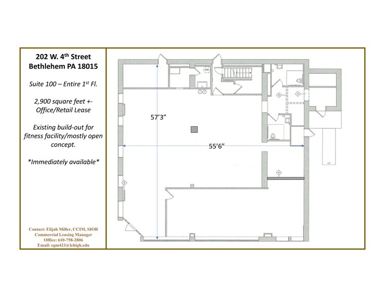 202 W 4th St, Bethlehem, PA à louer - Plan de site – Image 3 sur 3