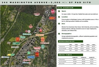 266 Washington ave, North Haven, CT - VUE AÉRIENNE  vue de carte