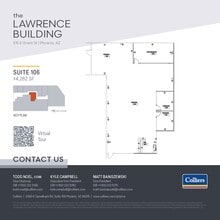 515 E Grant St, Phoenix, AZ à louer Plan d’étage– Image 1 sur 1