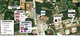 NEC I-45 & FM 3083, Conroe, TX à louer - Aérien – Image 2 sur 5
