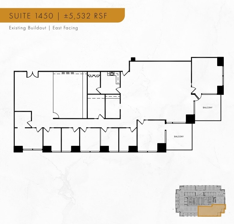 505 N Brand Blvd, Glendale, CA à louer Plan d’étage– Image 1 sur 1