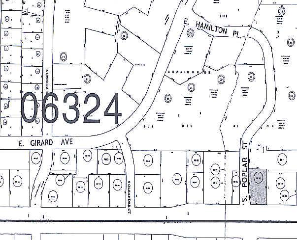 7225 E Hampden Ave, Denver, CO à louer - Plan cadastral – Image 2 sur 2