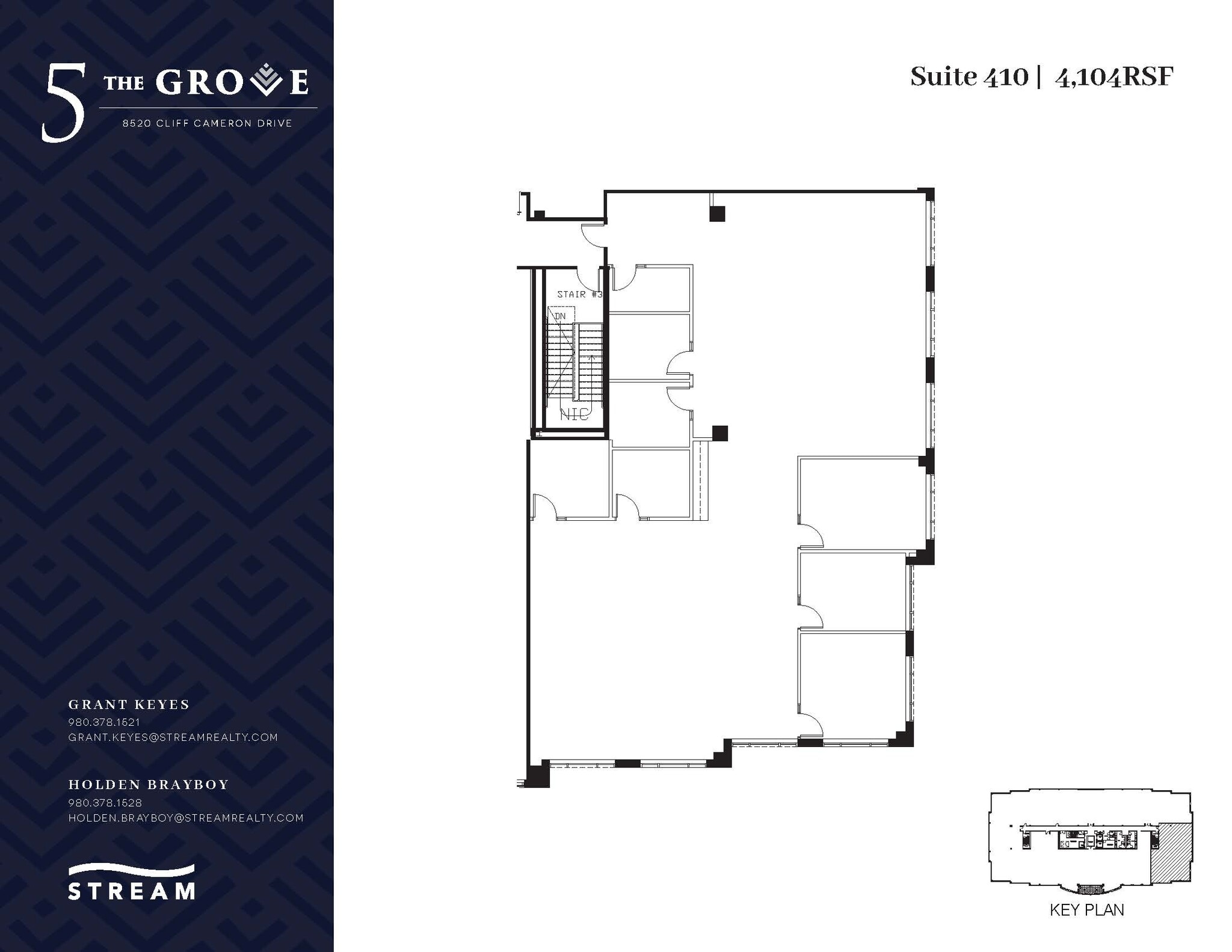 8520 Cliff Cameron Dr, Charlotte, NC à louer Plan d’étage– Image 1 sur 2