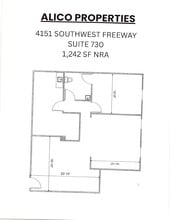 4151 Southwest Fwy, Houston, TX à louer Plan d’étage– Image 1 sur 1
