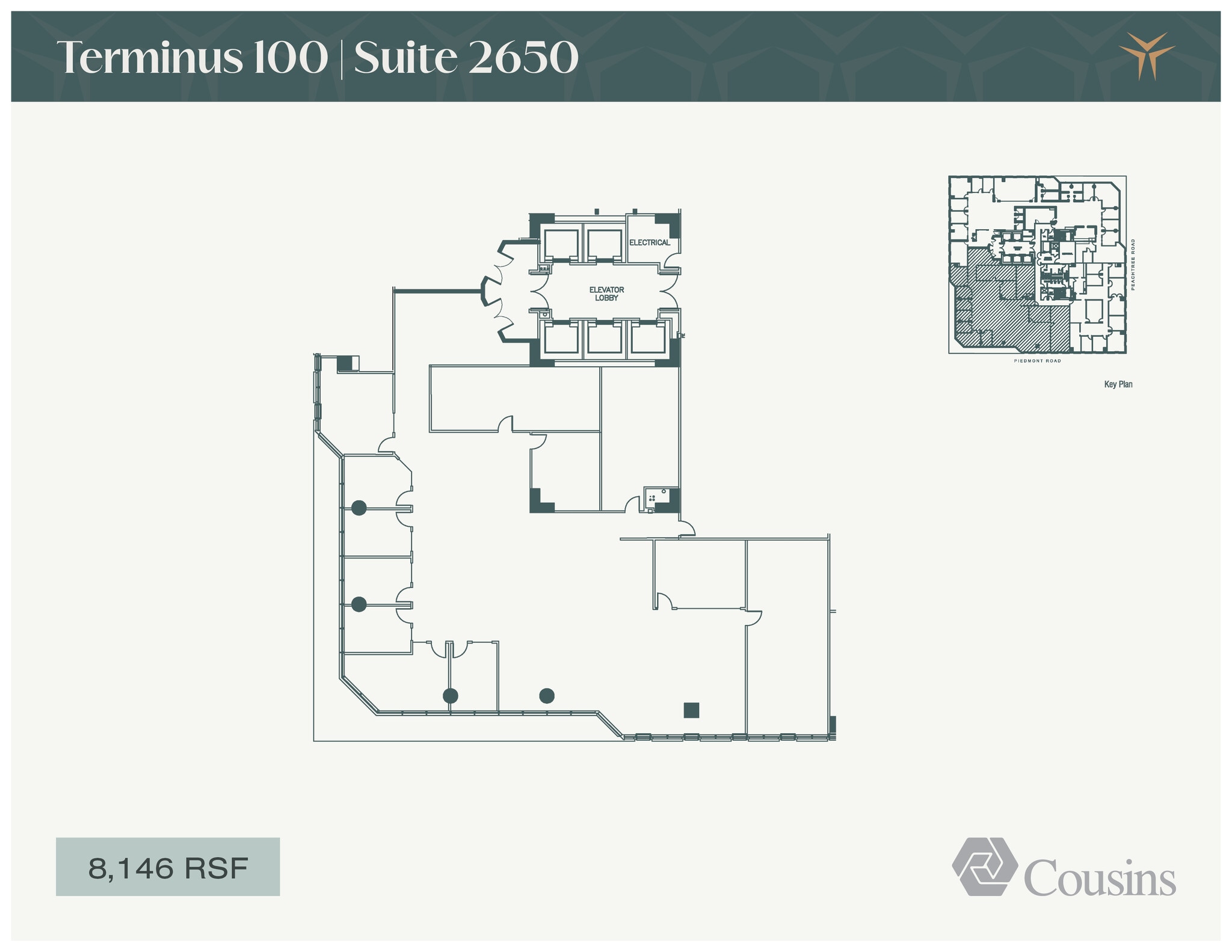 3280 Peachtree Rd, Atlanta, GA à louer Plan d’étage– Image 1 sur 1
