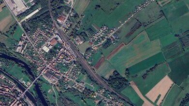 Essegney - Vue aérienne vue de carte