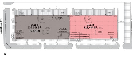 1445 International Dr, Mount Pleasant, WI à louer Plan d’étage– Image 1 sur 1