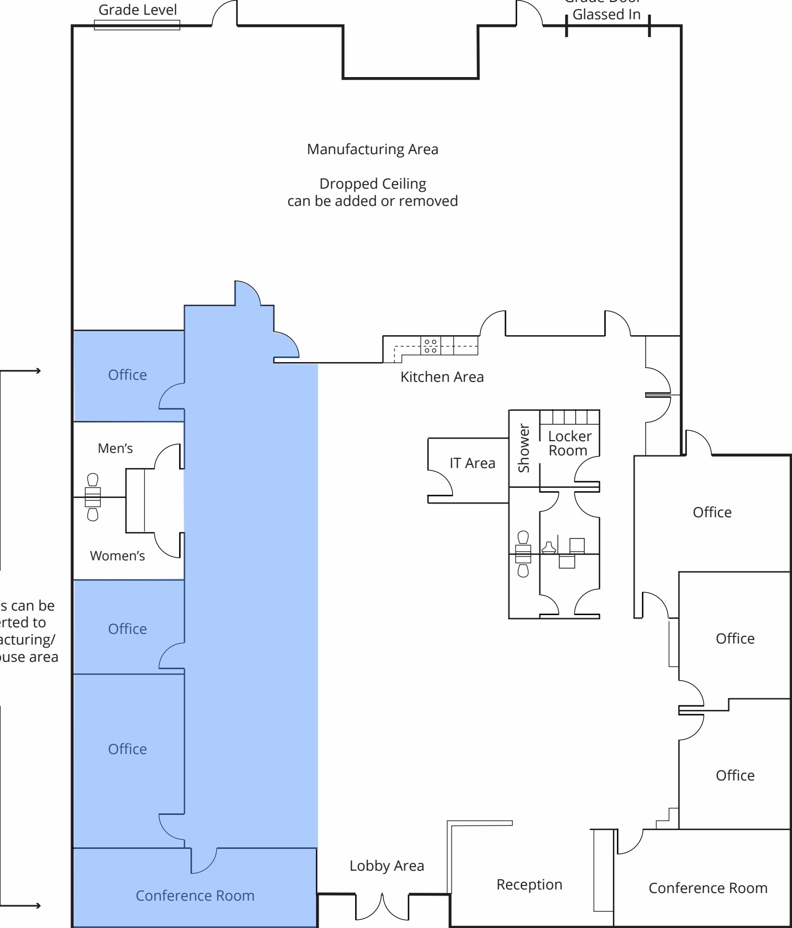 5165-5177 Brandin Ct, Fremont, CA à louer Plan d’étage– Image 1 sur 5