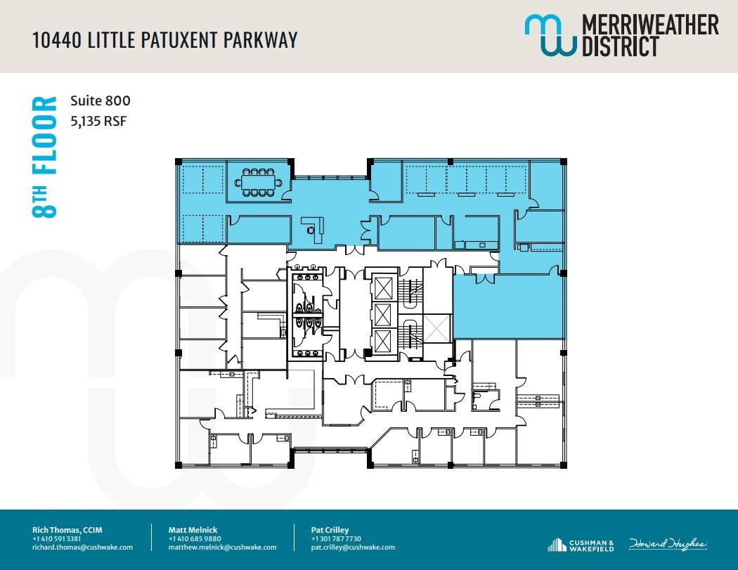 10480 Little Patuxent Pky, Columbia, MD à louer Plan d’étage– Image 1 sur 1