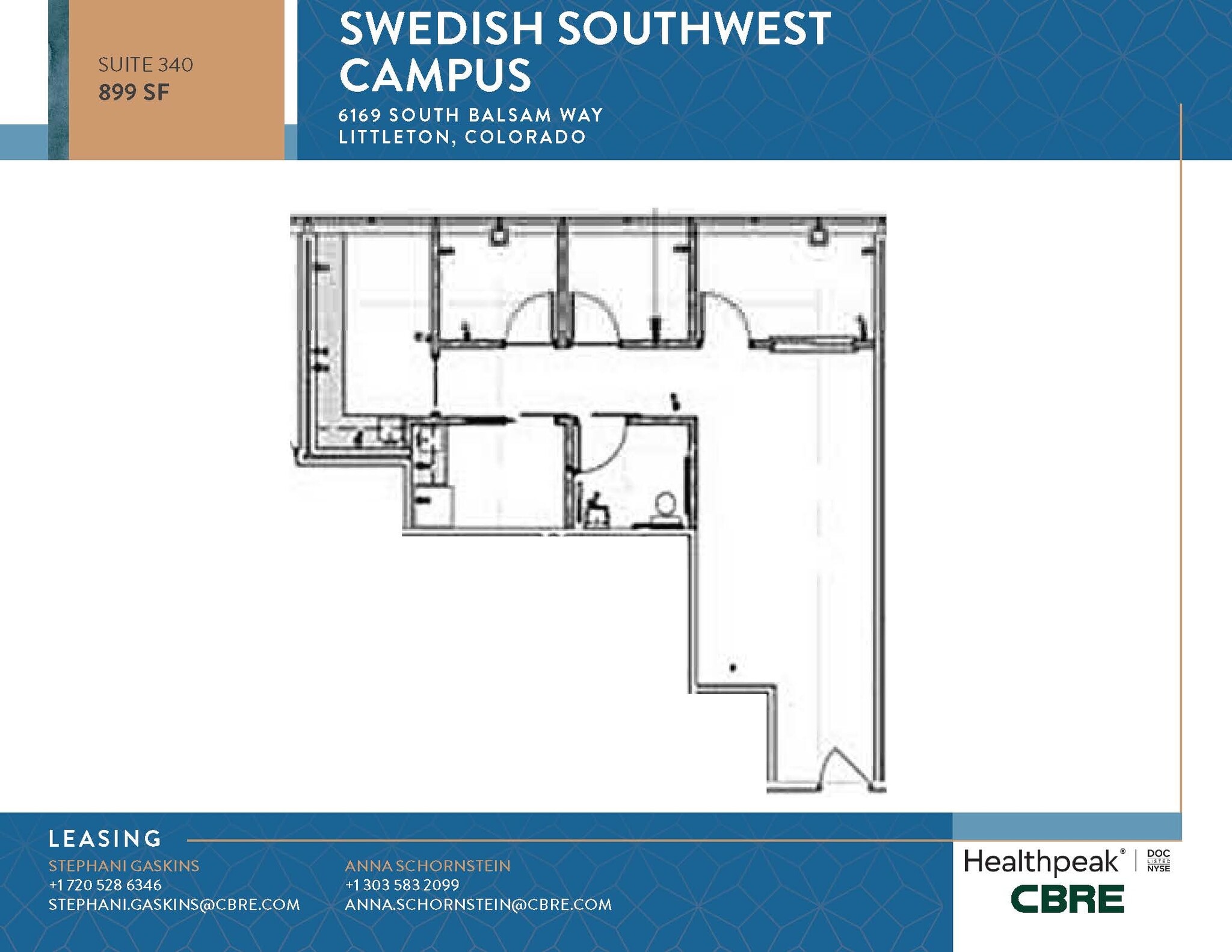 6179 S Balsam Way, Littleton, CO à louer Plan d’étage– Image 1 sur 2