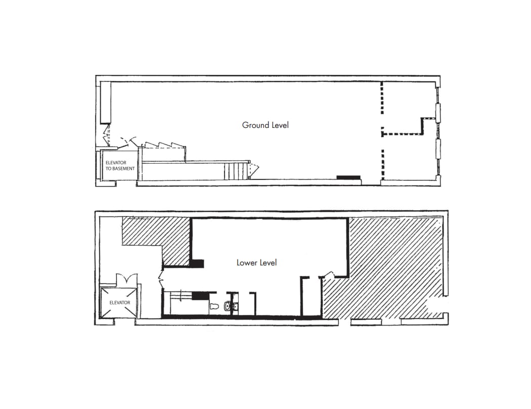 451-453 West Broadway, New York, NY à louer Plan d’étage– Image 1 sur 4