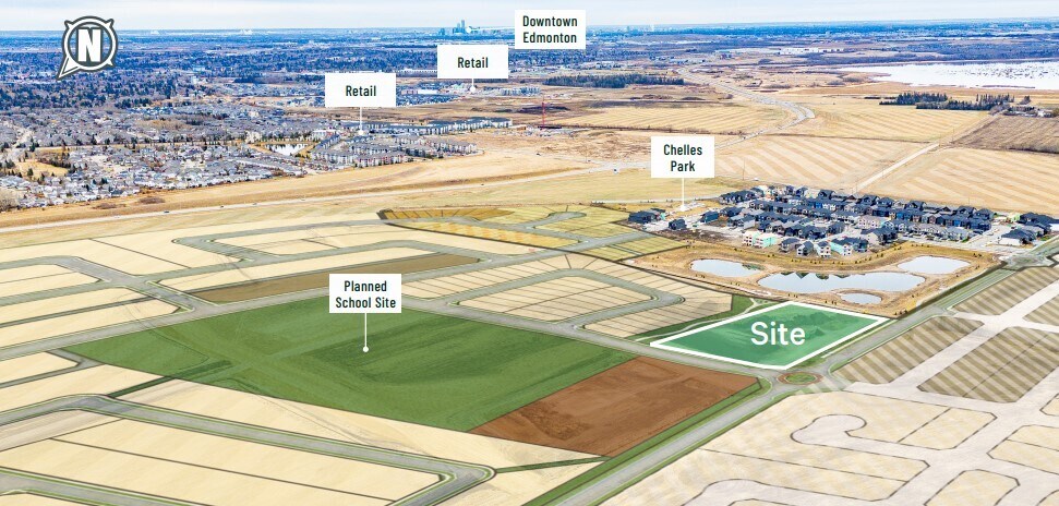 Chérot Blvd, St. Albert, AB à vendre - Aérien – Image 1 sur 2