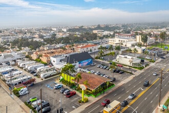 1025 Pacific Coast Hwy, Hermosa Beach, CA - VUE AÉRIENNE  vue de carte