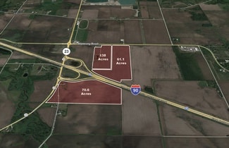 Plus de détails pour 131 AC - I-90 and IL Route 23 - BTS – Terrain à vendre, Marengo, IL
