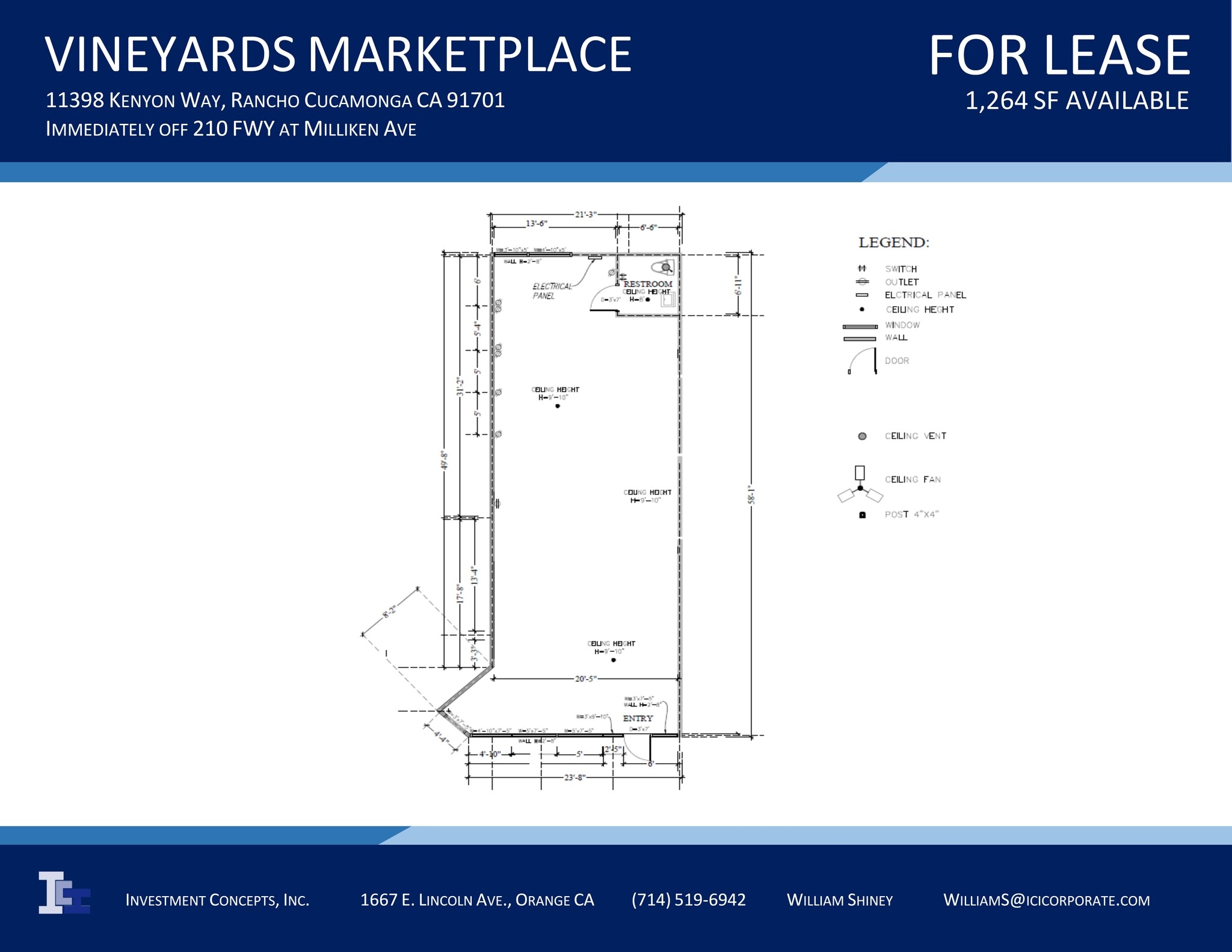 11398-11438 Kenyon Way, Rancho Cucamonga, CA à louer Plan de site– Image 1 sur 1